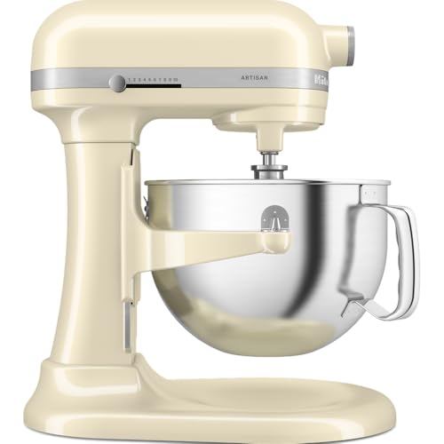 KitchenAid Küchenmaschine - Artisan - Multifunktionaler Küchenroboter mit Schüsselheber - Mit 5 Zubehörteilen - 5,6L - Crème KitchenAid Küchenmaschine - Artisan - Multifunktionaler Küchenroboter mit Schüsselheber - Mit 5 Zubehörteilen - 5,6L - Crème von KitchenAid