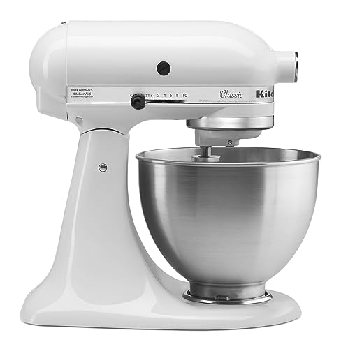 KitchenAid Küchenmaschine K45SSEWH Classic, Weiß von KitchenAid