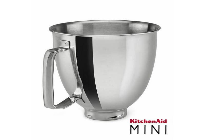KitchenAid Küchenmaschinenschüssel 3,3 Liter Edelstahl-Schüssel 5KSM35SSFP für KitchenAid Mini von KitchenAid