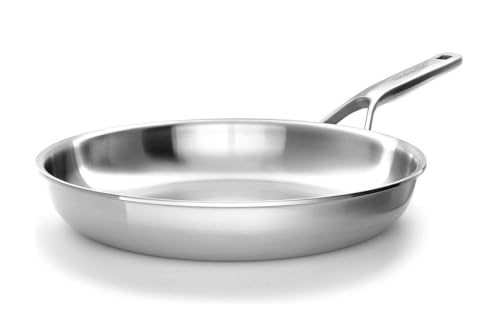 KitchenAid Multiply 3PLY Bratpfanne aus Edelstahl, 28 cm, PFAS-frei, dreifach, mehrfach, induktionsgeeignet, ofenfest bis 220°C, Silber KitchenAid Multiply 3PLY Bratpfanne aus Edelstahl, 28 cm, PFAS-frei, dreifach, mehrfach, induktionsgeeignet, ofenfest bis 220°C, Silber von KitchenAid