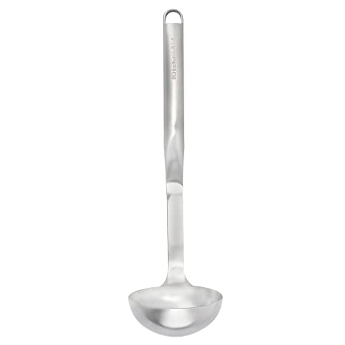 KitchenAid Premium Edelstahl Schöpflöffel, Suppenlöffel aus Metall von KitchenAid