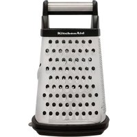 Kitchenaid - Reibe de 4-seitige Metallreibe mit Behälter, 473 ml von KitchenAid