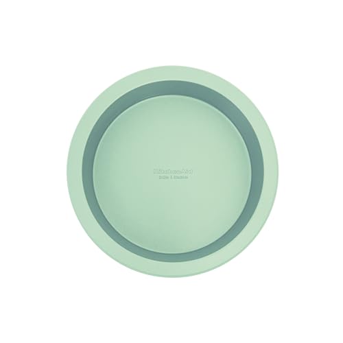 KitchenAid Runde Kuchenform aus aluminisiertem Stahl, antihaftbeschichtet, Pistazie, 22,9 cm von KitchenAid