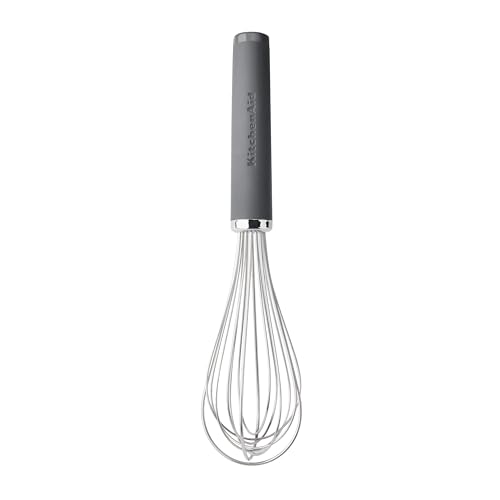 KitchenAid Schneebesen mit weichem Griff, Anthrazit von KitchenAid