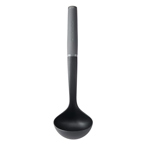 KitchenAid Schöpfkelle mit weichem Griff - Holzkohle Grau von KitchenAid