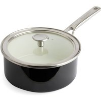 KitchenAid Stielkasserole matt black COOKWARE, Emaille von KitchenAid