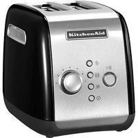 KitchenAid Toaster "5KMT221EOB ONYX BLACK", 2 kurze Schlitze, für 2 Scheiben, 1100 W von KitchenAid