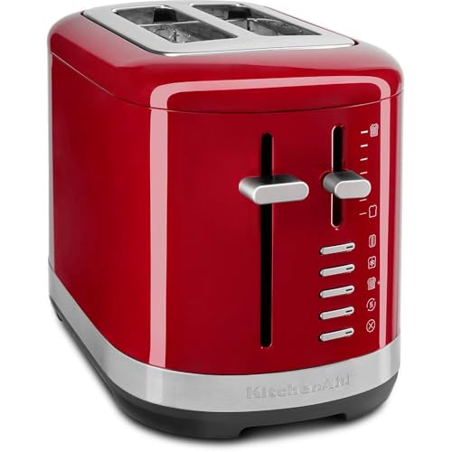 KitchenAid Toaster für 2 Scheiben - Retro Design Toast Machine - 7 verschiedene Funktionen - Edelsthal - Empire Rot KitchenAid Toaster für 2 Scheiben - Retro Design Toast Machine - 7 verschiedene Funktionen - Edelsthal - Empire Rot von KitchenAid