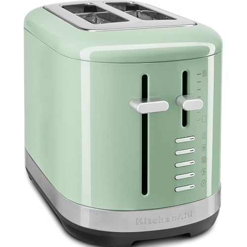 KitchenAid Toaster für 2 Scheiben - Retro Design Toast Machine - 7 verschiedene Funktionen - Edelsthal - Pistazie Grün KitchenAid Toaster für 2 Scheiben - Retro Design Toast Machine - 7 verschiedene Funktionen - Edelsthal - Pistazie Grün von KitchenAid