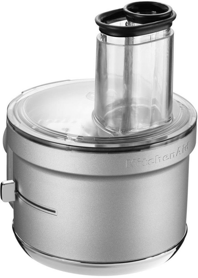 KitchenAid Zerkleinereraufsatz 5KSM2FPA Food-Processor-Vorsatz, Zubehör für KitchenAid-Küchenmaschinen: 125er, 175er, 185er 1.3 HP, nicht für 5KSM7990X von KitchenAid