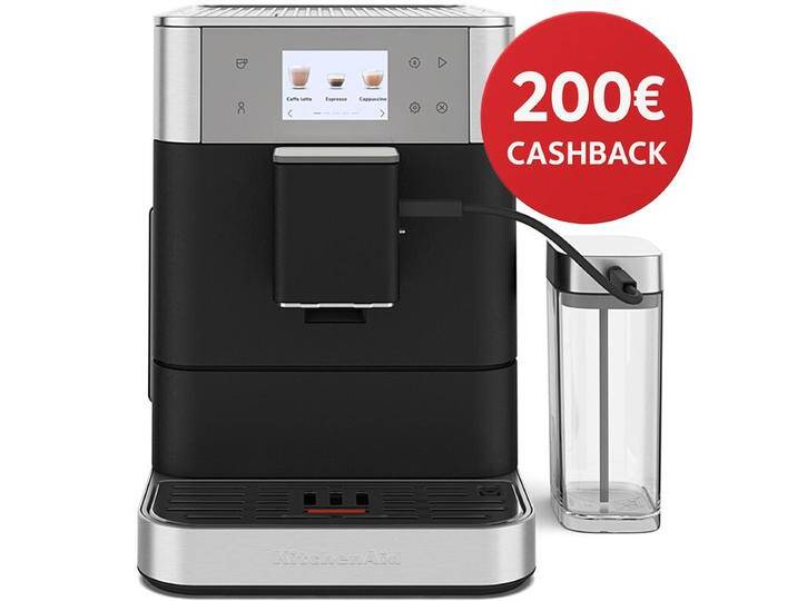 Kitchenaid 5KES8557EBK Kaffeevollautomat Farbe: Gusseisen Schwarz von KitchenAid