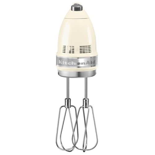 KitchenAid 5KHM9212EAC Handrührgerät, Edelstahl, Crème von KitchenAid