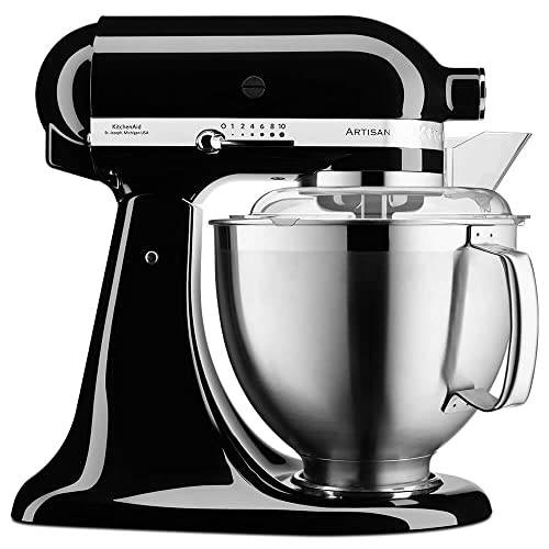 Kitchenaid 5KSM185PSEOB Küchenmaschine Artisan 4,8l, Onyx Schwarz von KitchenAid