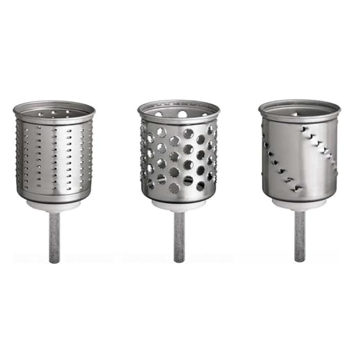 Kitchenaid EMVSC 3- Zusatztrommel-Set, Silberfarben von KitchenAid