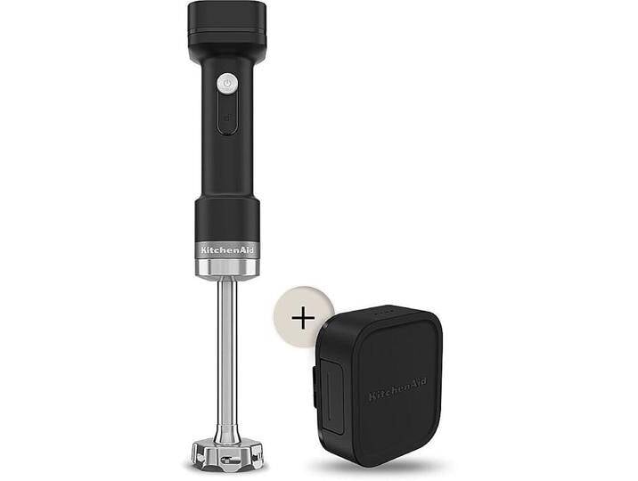 Kitchenaid Go Cordless Stabmixer mit Akku 5KHBRV71BM Matt Schwarz Kitchenaid Go Cordless Stabmixer mit Akku 5KHBRV71BM Matt Schwarz von KitchenAid