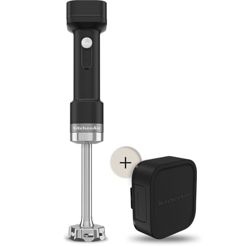Kitchenaid Kabelloser Stabmixer - Kitchenaid Go - Tragbarer Stabmixer und 700ml mixbehälter - Mit akku - Schwarz von KitchenAid