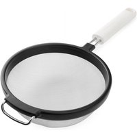 Kitchenaid Maschensieb, Porzellan weiß, Edelstahlsieb Kochgeschirr mit durable Griff, 17cm von KitchenAid