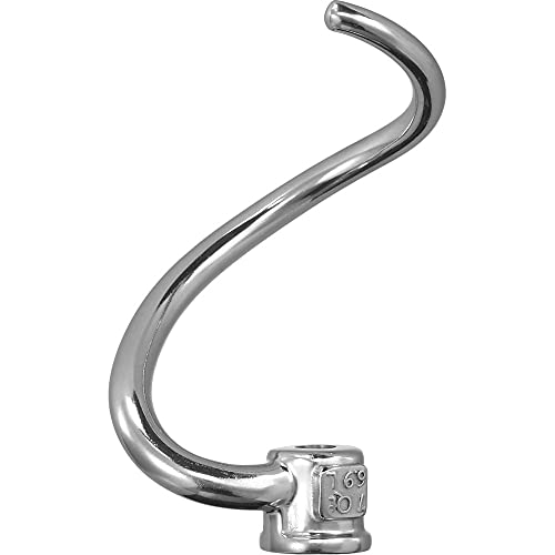 KitchenAid KNETHAKEN FÜR GROSSE KÜCHENMASCHINEN MIT SCHÜSSELHEBER – EDELSTAHL 5K7SDH von KitchenAid