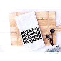 Witziges Küchentuch Für Pickleball Liebhaber - X4 Mehlsack Handtuch Spieler Geschenk Ruhestand von KitchenConversation