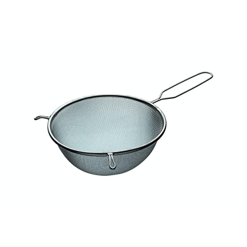 KitchenCraft Sieb rund 20cm verzinnt in Silber, Edelstahl, 28 x 28 x 30 cm von KC BLUE