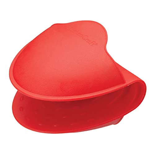 Kitchen Craft Colourworks Silikon Öse Grab Pad, 24 Stück, rot von Kitchen Craft