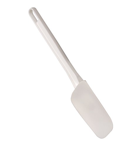 KitchenCraft Flexibler Teigschaber in Löffelform, Gummi, White von KitchenCraft