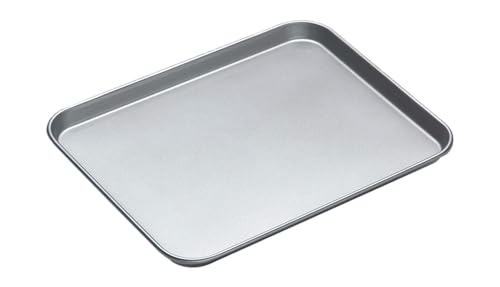 KitchenCraft großes Backblech, Antihaftbeschichtung, 38 cm x 30.5 cm x 2 cm, Silber von KitchenCraft