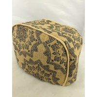 Blaue Medaillon Sackleinen Toaster Abdeckung von KitchenInspirations