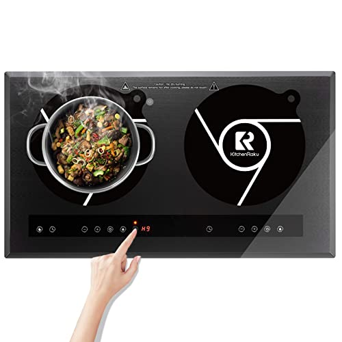 2 STÜCKE Induktionskochfeldmatte 20cm,Induktionsschutzmatte, Herdabdeckplatte, Herdabdeckung Induktionsfeld, Induktionsmatte, Herdplatten Abdeckungen,Kochfeld Abdeckung von KitchenRaku