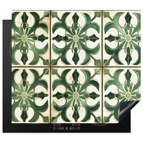 KitchenYeah© Herdabdeckplatte 60x52 cm Einteilig Induktionsmatte Küche Abdeckung Ceranfeld Herd Abdeckplatte Deko Vinyl Matte Aufrollbar Innenbereich - Keramik - Dekoration - Spanisch von KitchenYeah