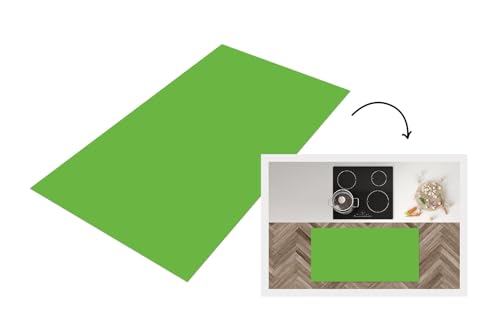 KitchenYeah© Küchenläufer 120x60 cm Antirutschmatte Küche Küchenmatte Kitchen Floor Mat Waschbar rutschfest Küchenbodenmatte Läufer Anti Rutsch Grün - Farben - Natur von KitchenYeah