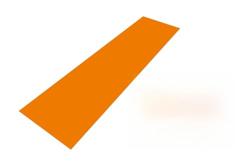 KitchenYeah© Küchenläufer 200x50 cm Antirutschmatte Küche Küchenmatte Kitchen Floor Mat Waschbar rutschfest Küchenbodenmatte Läufer Anti Rutsch Orange - Jahreszeiten - Herbst - Farbe von KitchenYeah