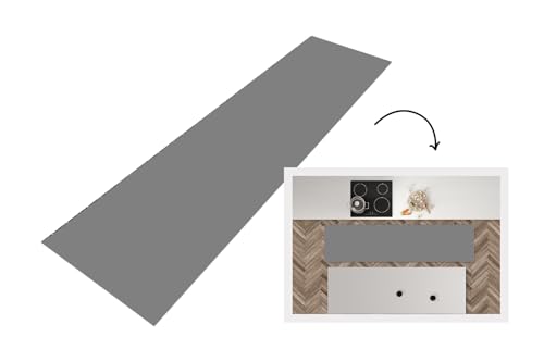 KitchenYeah© Küchenläufer 240x60 cm Anti Rutsch Matte Küche Küchenmatte Boden Kitchen Mat Läufer Waschbar rutschfest Waschbarer Waterproof Formen - Muster - Japanisch von KitchenYeah