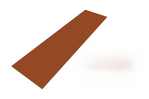 KitchenYeah© Läufer Küche 200x50 cm Küchenläufer Küchenmatte Waschbar rutschfest Kitchen Runner Antirutschmatten Matt Floor Waterproof Küchen Terracotta - Braun - Palette - Einfarbig - Farben von KitchenYeah
