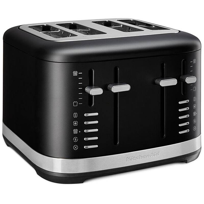 KitchenAid 5KMT4109EBM 4-Scheiben Toaster Farbe: Matt Schwarz von Kitchenaid