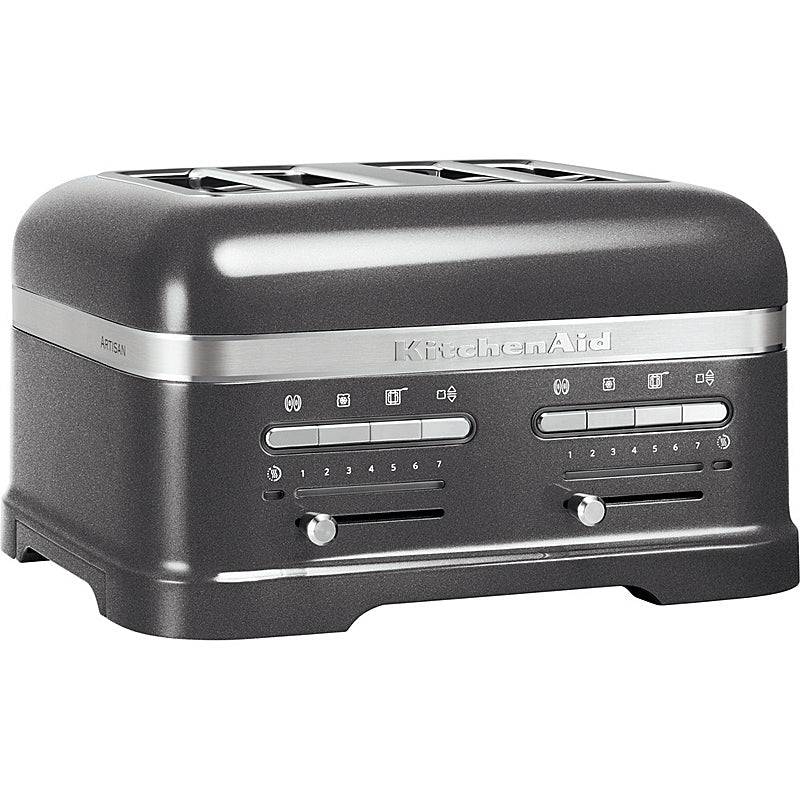 KitchenAid 5KMT4205EMS Toaster 4-Scheiben ARTISAN Farbe Medaillon silber von Kitchenaid