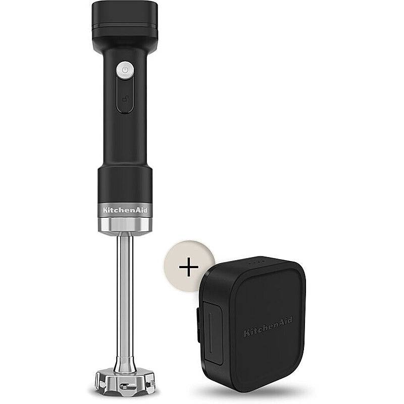 Kitchenaid Go Cordless Stabmixer mit Akku 5KHBRV71BM Matt Schwarz Kitchenaid Go Cordless Stabmixer mit Akku 5KHBRV71BM Matt Schwarz von Kitchenaid