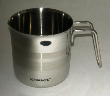 Cookware company - Messbecher - Bechermaß - mit Tülle - Edelstahl - 100 ml bis 500 ml von Kitchencookshop