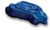 Kuchenform - Backform - Auto - 100% Silikon - 23,5 cm x 17 cm - 4 cm hoch Kuchenform - Backform - Auto - 100% Silikon - 23,5 cm x 17 cm - 4 cm hoch von Kitchencookshop
