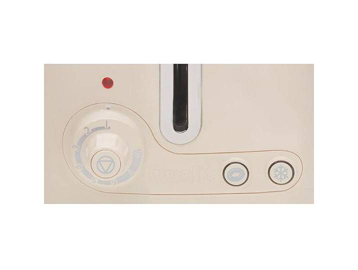 Dualit Lite Gloss Toaster 2-Scheiben Farbe: Canvas White von Kitchenland