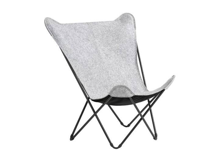 Lafuma Stuhl SPHINX LOUNGE CHAIR Soft Plume (light grey) LFM2951-9310 von Kitchenland