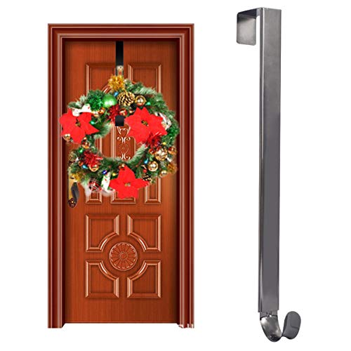 Kitchnexus Verstellbarer Weihnachts Kranzhaken Kranz Aufhänger Regal Haken Handtuchhalter Fensterhaken Deko von Kitchnexus