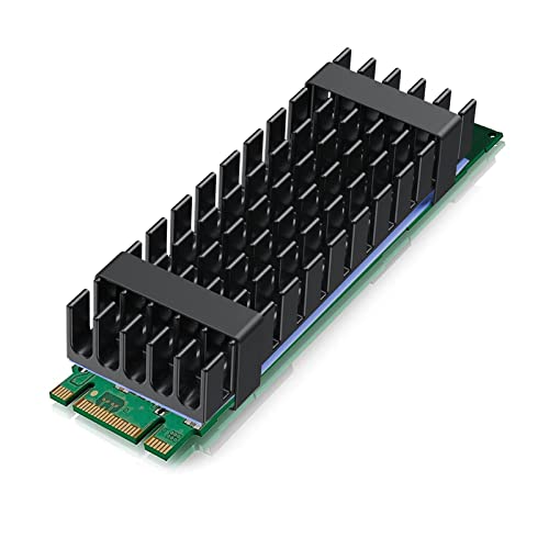 M.2 SSD-Kühlkörper Kühler-Set,Aluminium Kühlkörper mit wärmeleitender Klebefolie gegen thermisches Durchgehen Kühlkörpe M.2 SSD-Kühlkörper Kühler-Set,Aluminium Kühlkörper mit wärmeleitender Klebefolie gegen thermisches Durchgehen Kühlkörpe von Kitnish