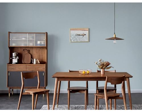 Kitquiver Graublau Vliestapete Leinenstrukturminimalistisch Für Schlafzimmer，Wohnzimmer，Hintergrund，Flur，Lounge 0.53x10m von Kitquiver