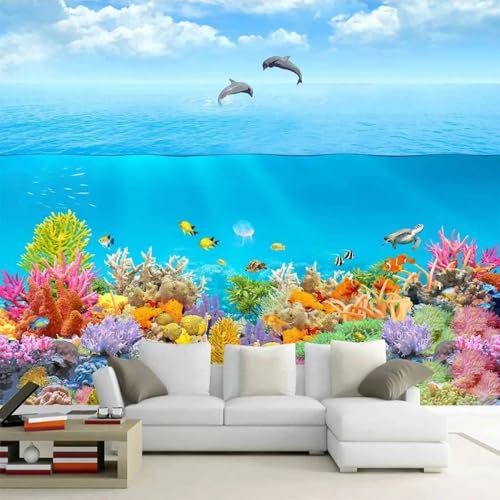 Kitquiver Wall Painting 3D Unterwasser-Korallenlandschaft 3D-Wandbild,Büro,Wohnzimmer,Heimdekoration,Tapete,Restaurant,Schlafzimmer 350x245cm Kitquiver Wall Painting 3D Unterwasser-Korallenlandschaft 3D-Wandbild,Büro,Wohnzimmer,Heimdekoration,Tapete,Restaurant,Schlafzimmer 350x245cm von Kitquiver