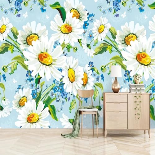 Kitquiver Wall Painting 3D Weiße Gänseblümchen 3D-Wandbild,Büro,Wohnzimmer,Heimdekoration,Tapete,Restaurant,Schlafzimmer 350x245cm Kitquiver Wall Painting 3D Weiße Gänseblümchen 3D-Wandbild,Büro,Wohnzimmer,Heimdekoration,Tapete,Restaurant,Schlafzimmer 350x245cm von Kitquiver