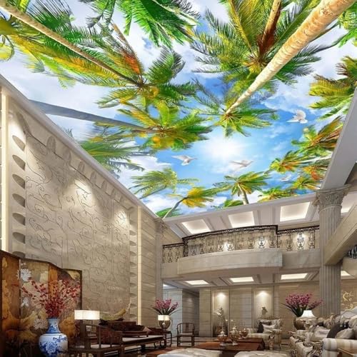 Wall Painting 3D Himmel Und Kokospalmenlandschaft 3D-Fototapete,Wandbild,Wohnzimmer,Schlafzimmer,Deckenhintergrund,Dekorationsmalerei 350x245cm Wall Painting 3D Himmel Und Kokospalmenlandschaft 3D-Fototapete,Wandbild,Wohnzimmer,Schlafzimmer,Deckenhintergrund,Dekorationsmalerei 350x245cm von Kitquiver