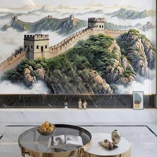 Wall Painting 3D Landschaft Der Chinesischen Mauer 3D-Fototapete,Wandbild,Wohnzimmer,Schlafzimmer,Deckenhintergrund,Dekorationsmalerei 350x245cm Wall Painting 3D Landschaft Der Chinesischen Mauer 3D-Fototapete,Wandbild,Wohnzimmer,Schlafzimmer,Deckenhintergrund,Dekorationsmalerei 350x245cm von Kitquiver