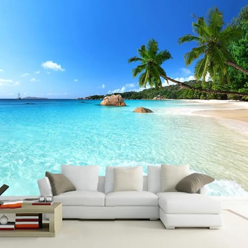 Wall Painting 3D Sonnige Strandlandschaft 3D-Fototapete,Wandbild,Wohnzimmer,Schlafzimmer,Deckenhintergrund,Dekorationsmalerei 350x245cm Wall Painting 3D Sonnige Strandlandschaft 3D-Fototapete,Wandbild,Wohnzimmer,Schlafzimmer,Deckenhintergrund,Dekorationsmalerei 350x245cm von Kitquiver