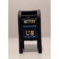 Briefkasten Spardose Aus Gusseisen von KitschyCollection